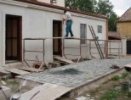 Rekonstrukce budovy konventu a dvora v r. 2009
